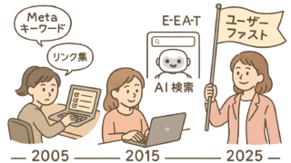 🌐【女性 中小企業診断士が解説】一人でも進められるWeb集客｜2025年SEOの最新ポイントと2005年のSEO対策との違い（東京・多摩）