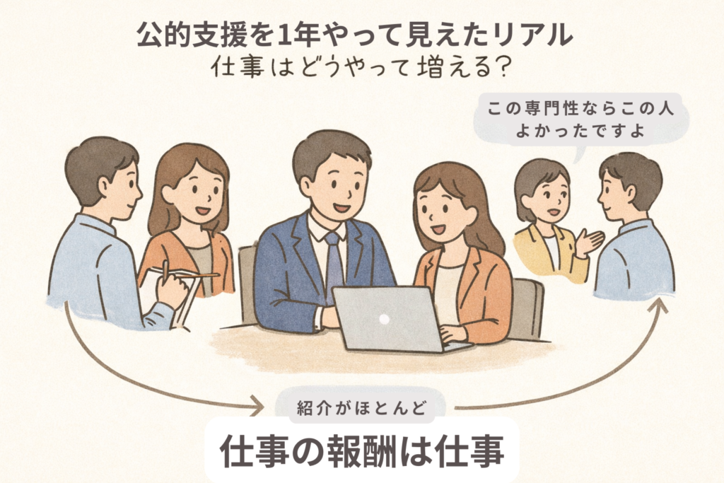 公的支援、公的業務の現場のリアル