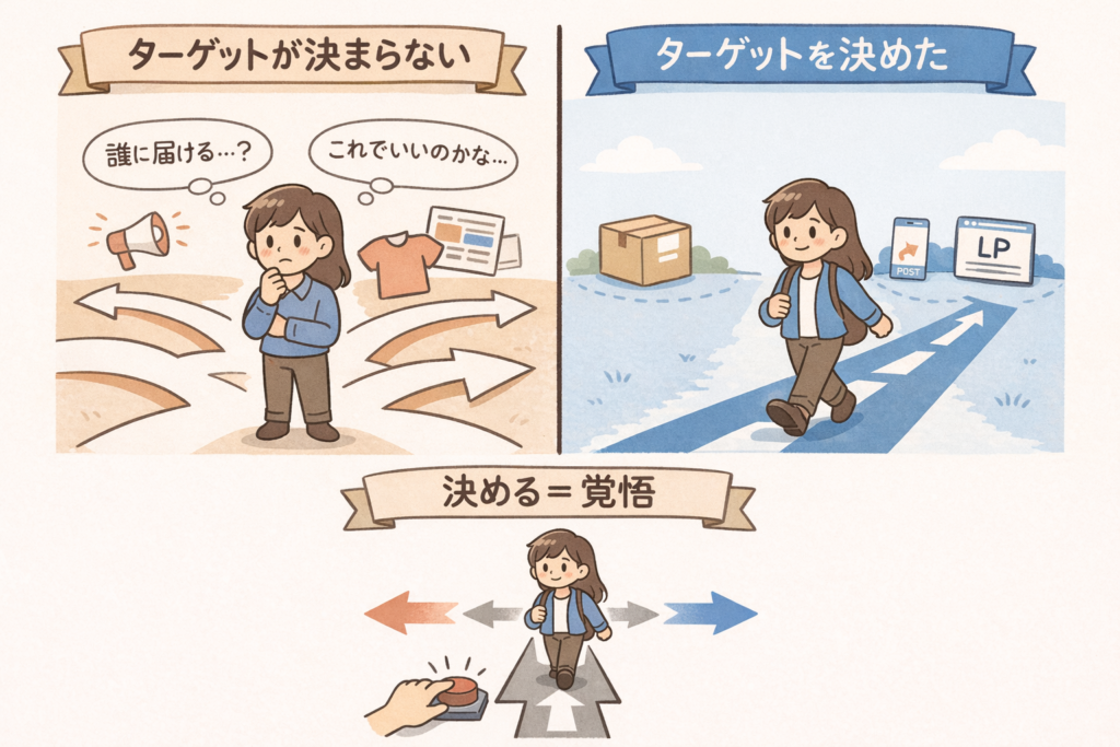 ターゲティングは覚悟と中小企業診断士の現場から
