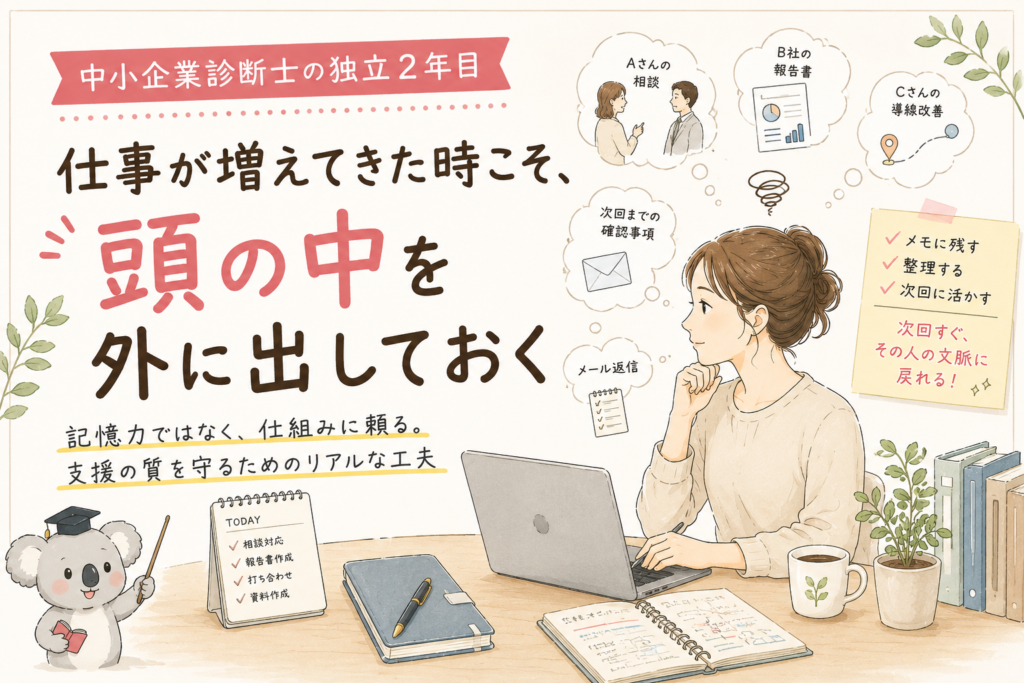 女性中小企業診断士として独立2年目のリアル