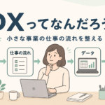 小さな事業にとってのDXについてのブログ